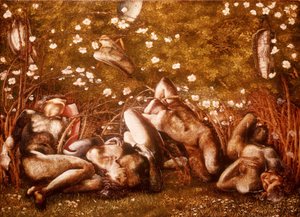 Study for The Sleeping Knights